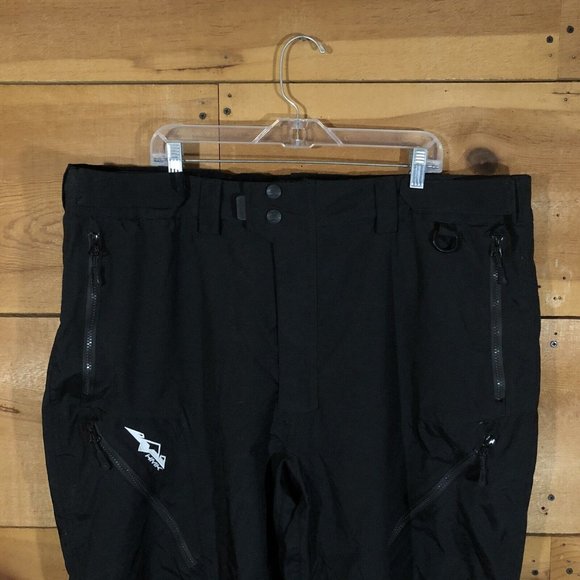 HMK Outerwear Technologies Snowmobile Ski Pants Mens Size 3XL Waterproof Black - Picture 2 of 12